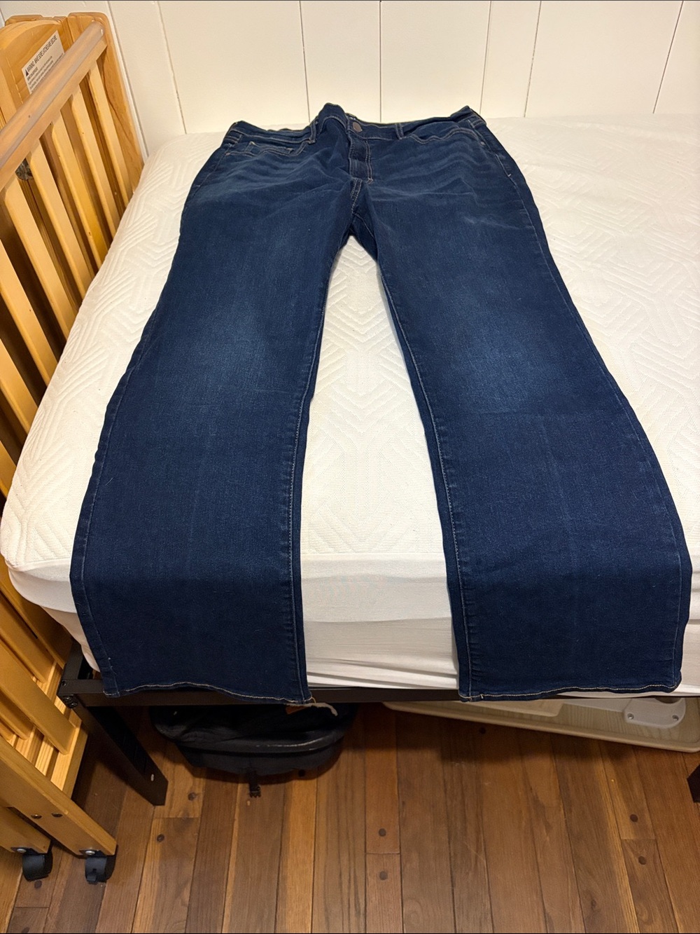 a.n.a Women's Dark Indigo Boot Cut Jeans